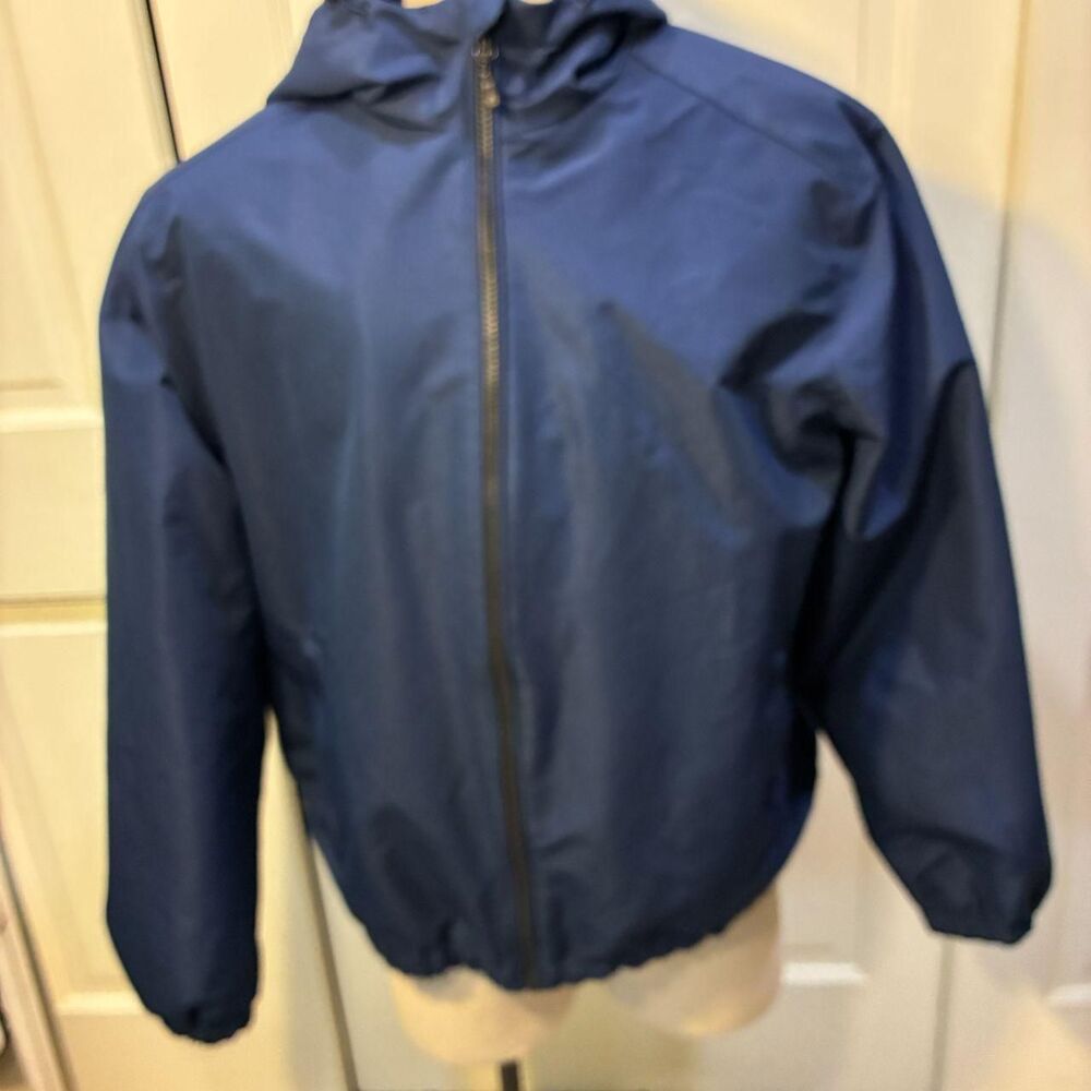 Ozark-trail Men's Navy Blue Zip up Hooded Jacket